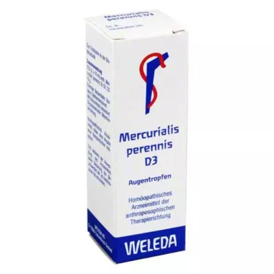 MERCURIALIS PERENNIS D 3 øjendråber, 10 ml