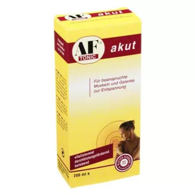 AF TONIC akut væske, 200 ml