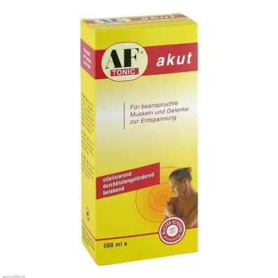 AF TONIC akut væske, 500 ml