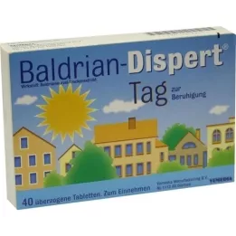 BALDRIAN DISPERT Dagovertrukne tabletter, 40 stk