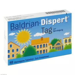 BALDRIAN DISPERT Dagovertrukne tabletter, 40 stk