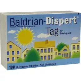 BALDRIAN DISPERT Dagovertrukne tabletter, 100 stk