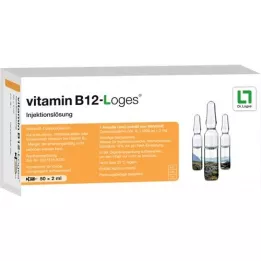 VITAMIN B12-LOGES Injektionsvæske, opløsning ampuller, 50X2 ml