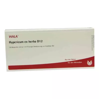 HYPERICUM EX Herba D 12 ampuller, 10X1 ml