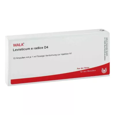 LEVISTICUM E radice D 4 ampuller, 10X1 ml
