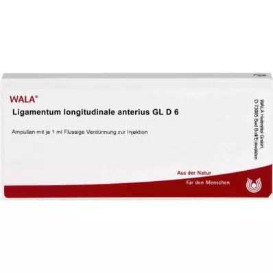 LIGAMENTUM LONGITUDINALE anterius GL D 6 ampuller, 10X1 ml LIGAMENTUM LONGITUDINALE anterius GL D 6 ampuller, 10X1 ml