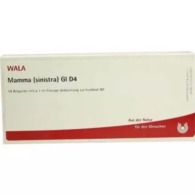 MAMMA SINISTRA GL D 4 ampuller, 10X1 ml