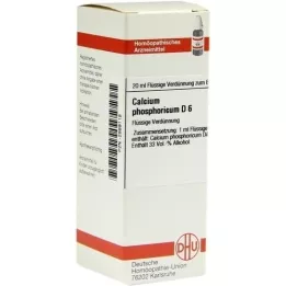 CALCIUM PHOSPHORICUM D 6 fortynding, 20 ml