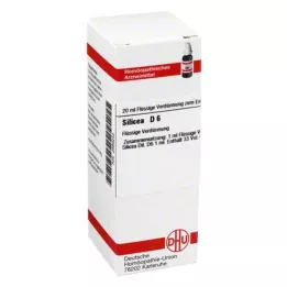 SILICEA D 6 fortynding, 20 ml