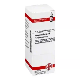 HEPAR SULFURIS D 6 fortynding, 20 ml