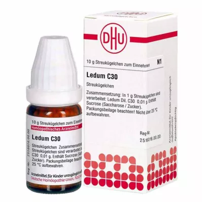 LEDUM C 30 kugler, 10 g