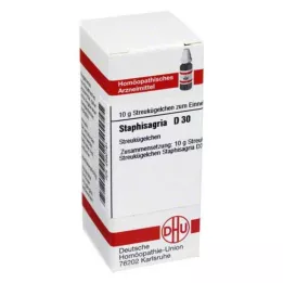 STAPHISAGRIA D 30 kugler, 10 g