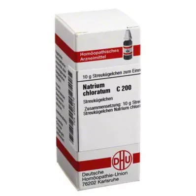 NATRIUM CHLORATUM C 200 kugler, 10 g NATRIUM CHLORATUM C 200 kugler, 10 g