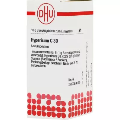 HYPERICUM C 30 globule, 10 g