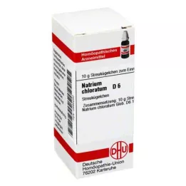 NATRIUM CHLORATUM D 6 kugler, 10 g