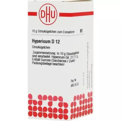 HYPERICUM D 12 globule, 10 g
