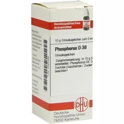 PHOSPHORUS D 30 kugler, 10 g