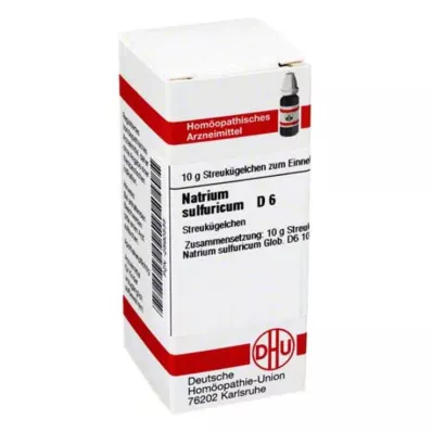 NATRIUM SULFURICUM D 6 kugler, 10 g NATRIUM SULFURICUM D 6 kugler, 10 g