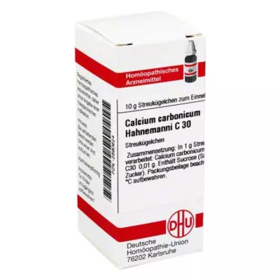 CALCIUM CARBONICUM Hahnemanni C 30 kugler, 10 g CALCIUM CARBONICUM Hahnemanni C 30 kugler, 10 g