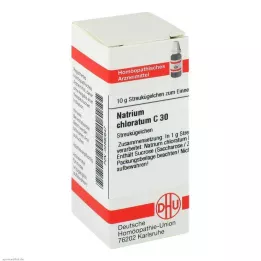 NATRIUM CHLORATUM C 30 kugler, 10 g