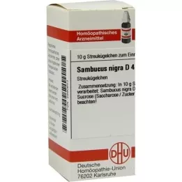 SAMBUCUS NIGRA D 4 kugler, 10 g