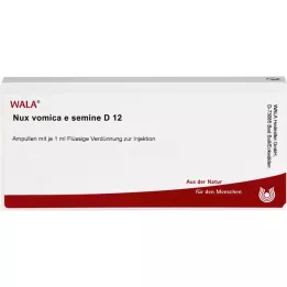 NUX VOMICA E semine D 12 ampuller, 10X1 ml