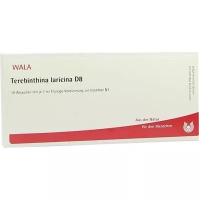 TEREBINTHINA LARICINA D 8 ampuller, 10X1 ml