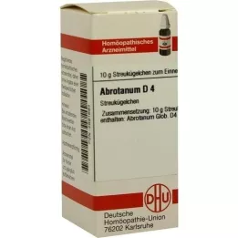 ABROTANUM D 4 kugler, 10 g