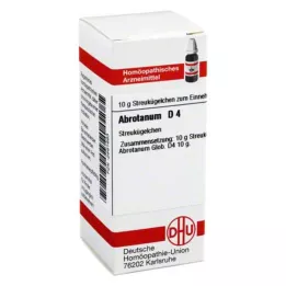 ABROTANUM D 4 kugler, 10 g