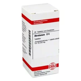 ABROTANUM D 6 tabletter, 80 kapsler