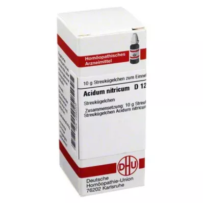 ACIDUM NITRICUM D 12 kugler, 10 g