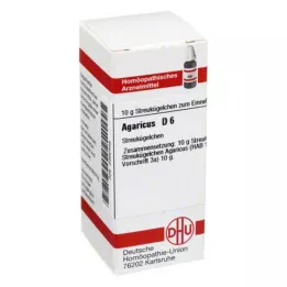 AGARICUS D 6 kugler, 10 g