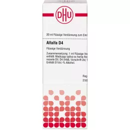 ALFALFA D 4 fortynding, 20 ml