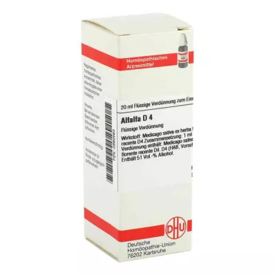 ALFALFA D 4 fortynding, 20 ml