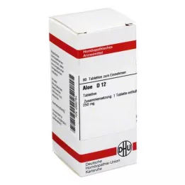 ALOE D 12 tabletter, 80 kapsler