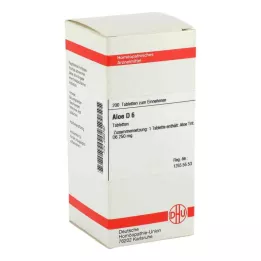 ALOE D 6 tabletter, 200 kapsler