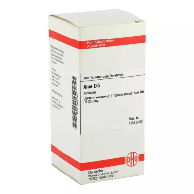 ALOE D 6 tabletter, 200 kapsler