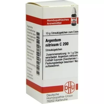 ARGENTUM NITRICUM C 200 kugler, 10 g