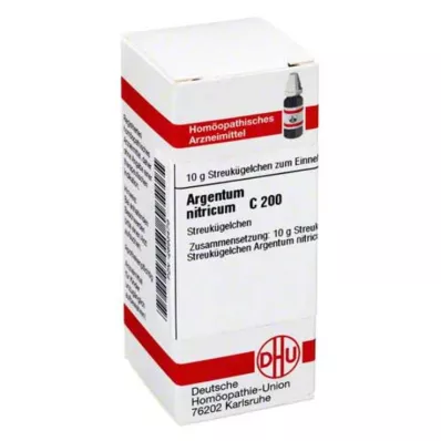 ARGENTUM NITRICUM C 200 kugler, 10 g
