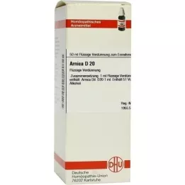 ARNICA D 20 fortynding, 50 ml