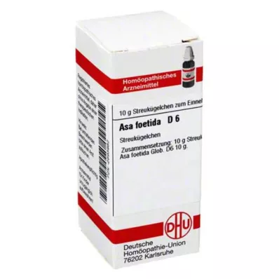 ASA FOETIDA D 6 kugler, 10 g