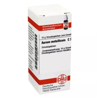 AURUM METALLICUM C 30 kugler, 10 g