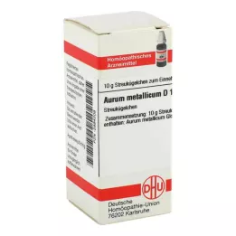 AURUM METALLICUM D 10 kugler, 10 g