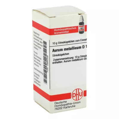 AURUM METALLICUM D 10 kugler, 10 g