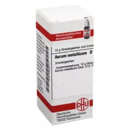 AURUM METALLICUM D 12 kugler, 10 g