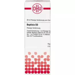 BAPTISIA D 3 fortynding, 20 ml