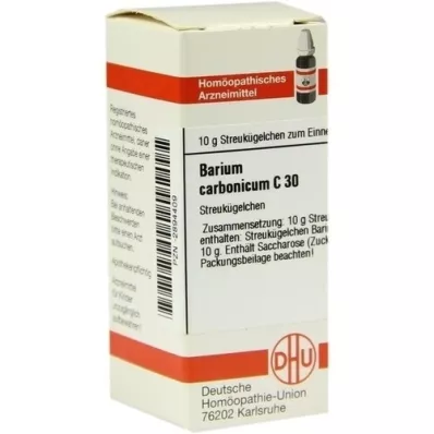 BARIUM CARBONICUM C 30 kugler, 10 g