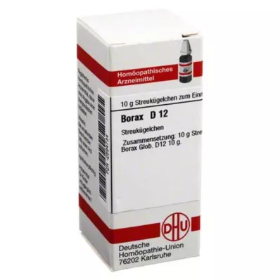 BORAX D 12 kugler, 10 g BORAX D 12 kugler, 10 g