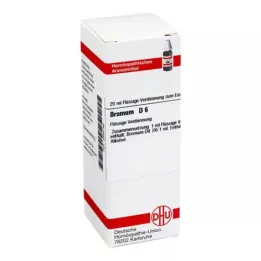 BROMUM D 6 fortynding, 20 ml