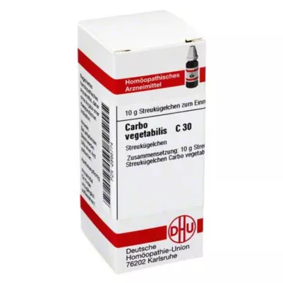 CARBO VEGETABILIS C 30 kugler, 10 g